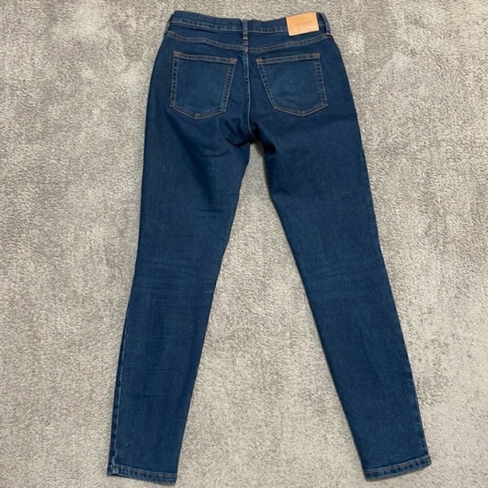 EC Everlane Cheeky Midrise Dark Wash Jeans - Size 27 - Picture 2 of 5